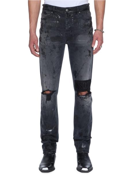 Ksubi CHITCH POWDER GREY PRAYING