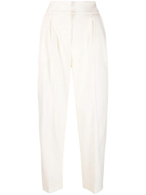 FABIANA FILIPPI pressed-crease tapered-leg trousers
