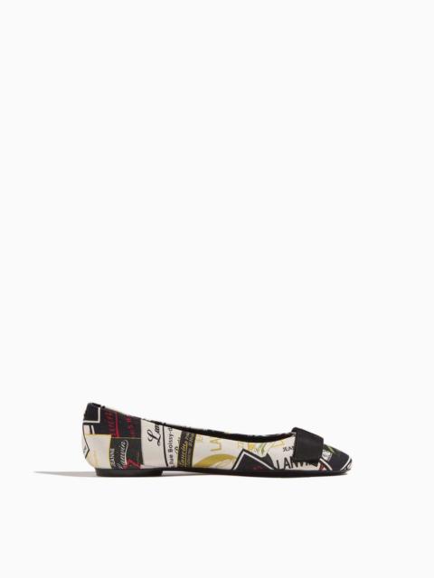 Lanvin Ballerina Ete Lanvin in Black/Yellow