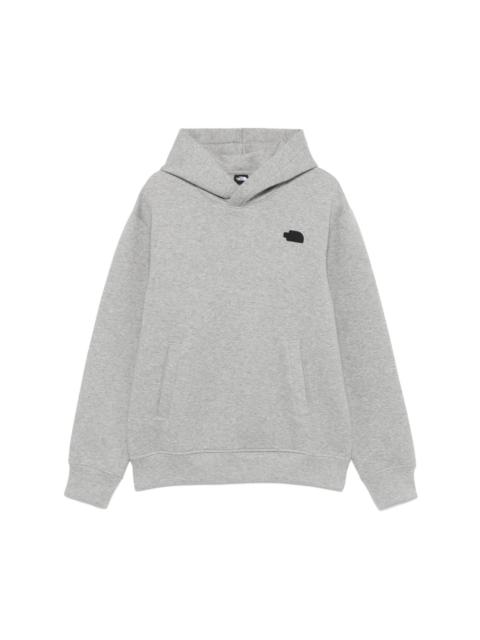 rubberised-logo hoodie