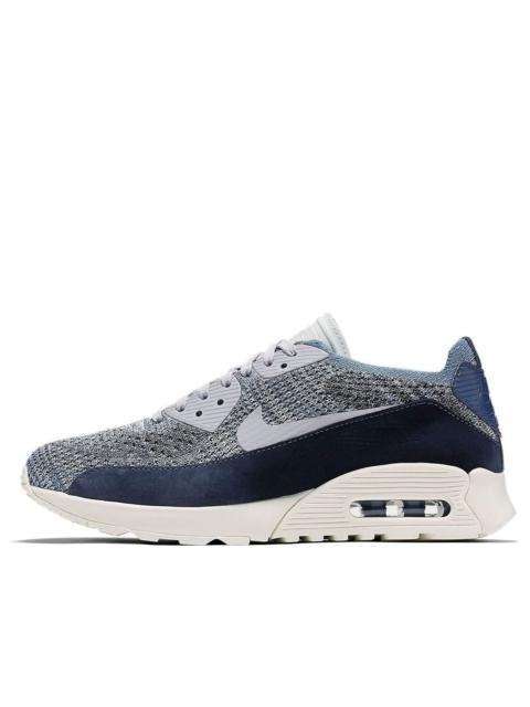 Nike (WMNS) Nike Air Max 90 Ultra 20 Flyknit 'Grey White' 889694-400