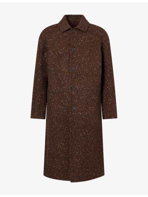 PERCIVAL Minnesota Longline Wool-Blend Coat