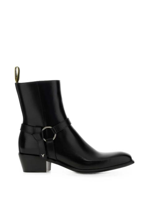 FENDI Fendi Double O Ring-detail Ankle Boots