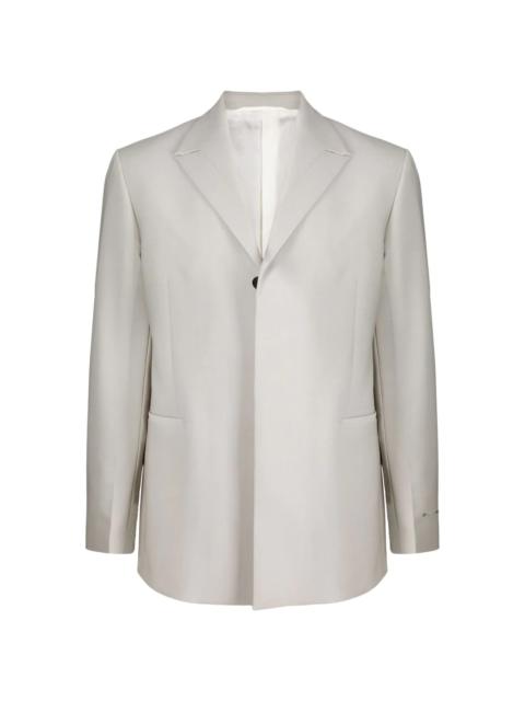 x Tailored By Caruso single-breasted blazer