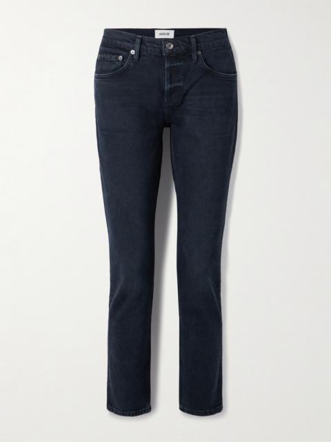 AGOLDE Cocktail Ankle Mid-rise Slim-leg Jeans