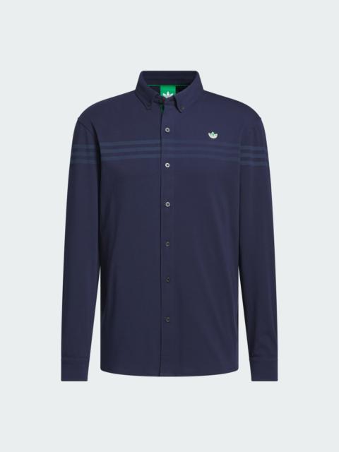 adidas Originals Twistknit Button Up Polo Shirt