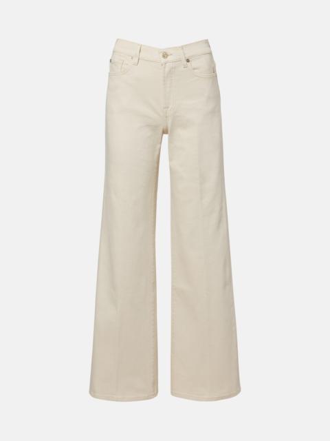 7 For All Mankind Lotta Tailorless wide-leg jeans