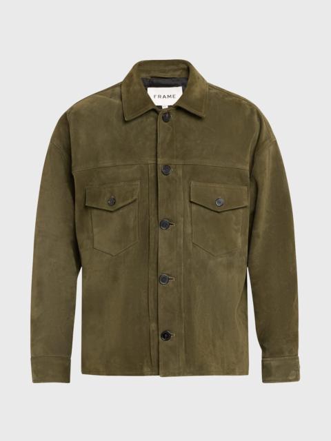 Men's Lamb Suede Jacket