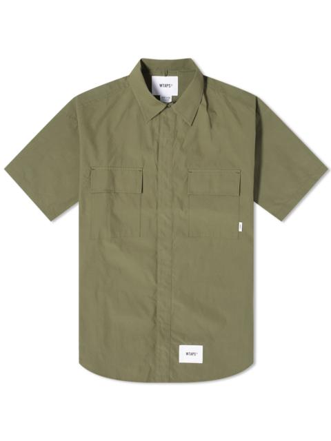 WTAPS 12 2 Pocket Short Sleeve Ripstop Shirt
