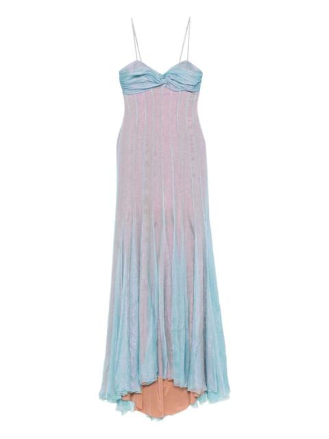 MARIA LUCIA HOHAN Giustina pleated silk dress