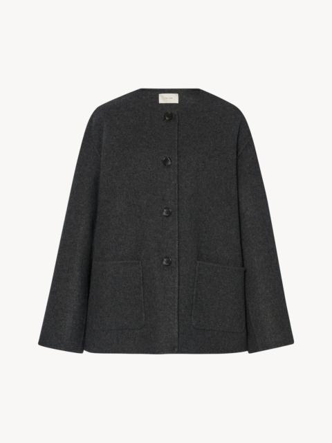 The Row Quintus Jacket in Cashmere