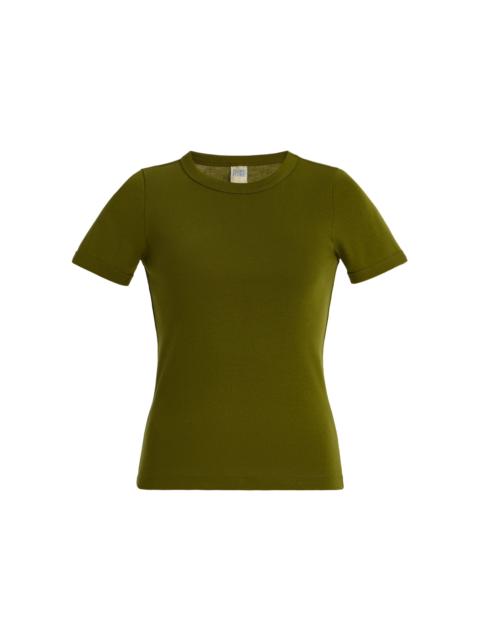FLORE FLORE Car Cotton T-Shirt green