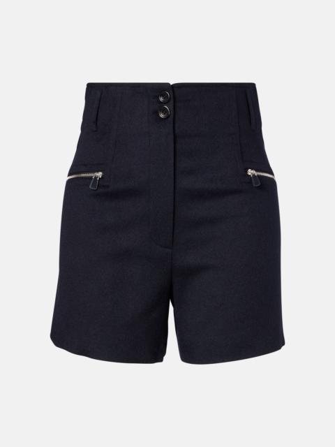 Max Mara Lola camel hair shorts