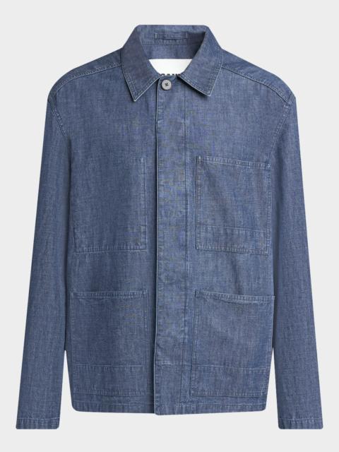Jil Sander Men's Denim Chore Jacket