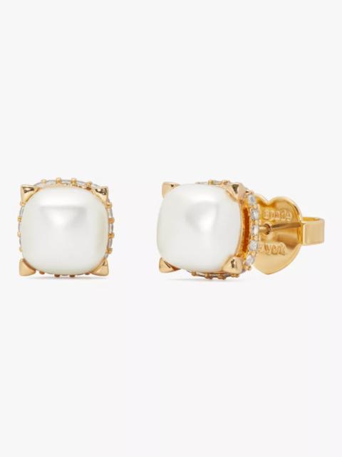 kate spade Little Luxuries 8mm Square Studs