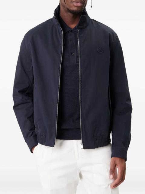 BOSS H Coiner zip cotton jacket