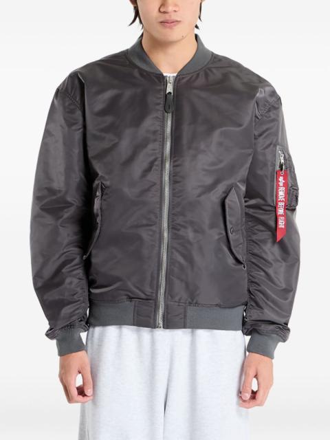 ALPHA INDUSTRIES zip-fastening bomber jacket