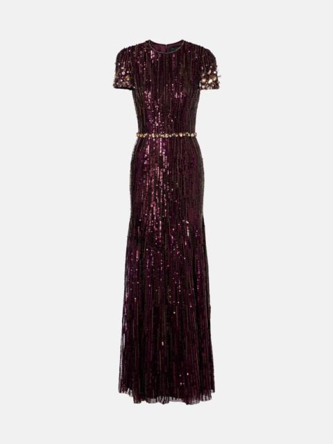 JENNY PACKHAM Ninetta sequined gown