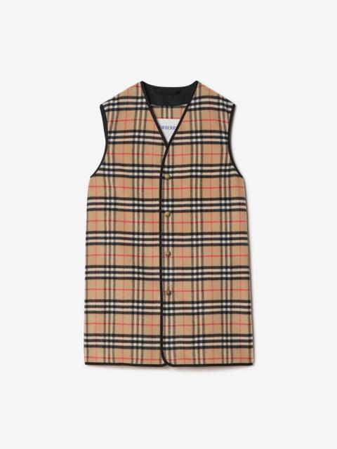 Burberry Check Wool Cashmere Warmer