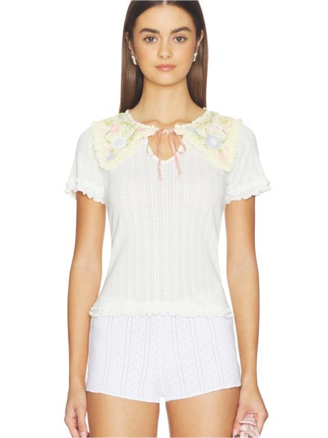 FREE PEOPLE Sol Knit Tee