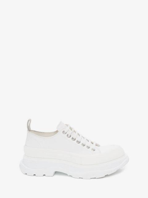 Alexander McQueen Women's Tread Slick Lace Up in White