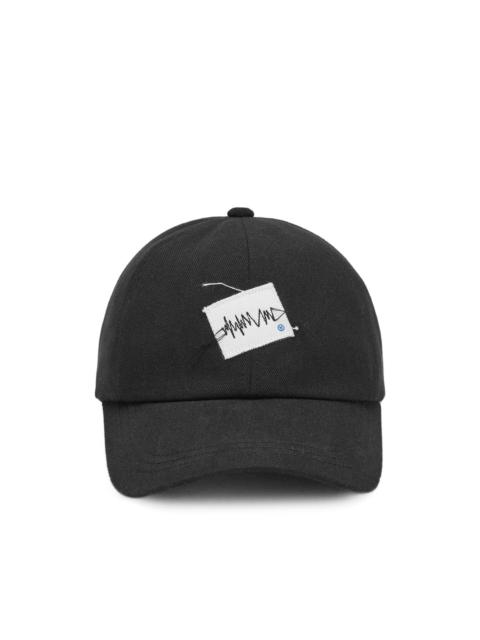 ADER error Zigzag embroidered-patch baseball cap