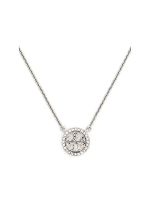 TORY BURCH Miller logo-pendant necklace