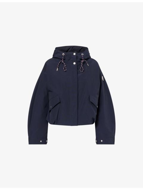 Moncler Eucalyptus Hooded Down Jacket