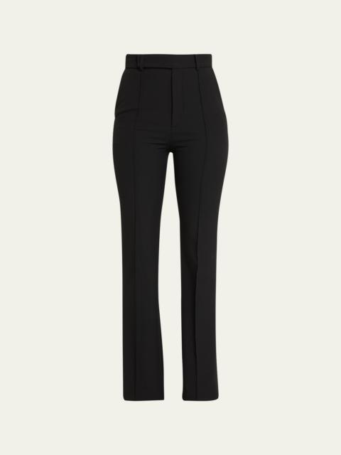 FRAME The Slim Stacked Trousers