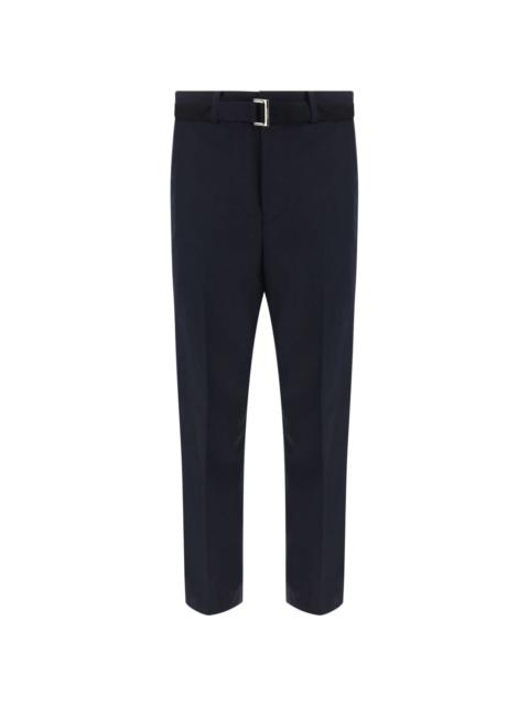 sacai Melton tailored trousers