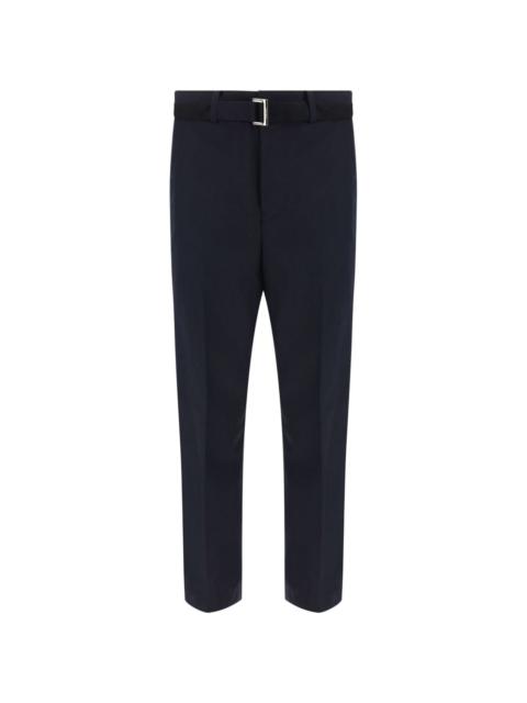 Melton tailored trousers