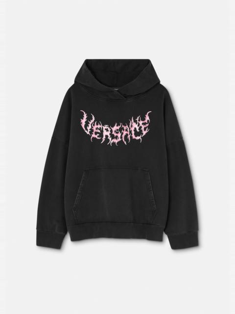 VERSACE Logo Hoodie