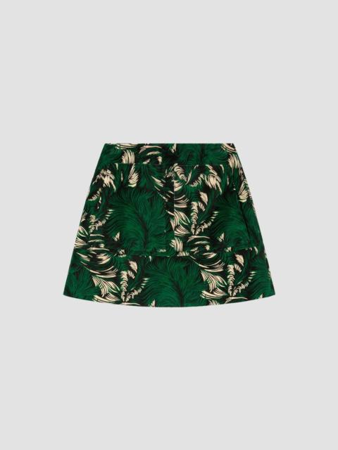 La DoubleJ Women's Short Skirt - Quill Green