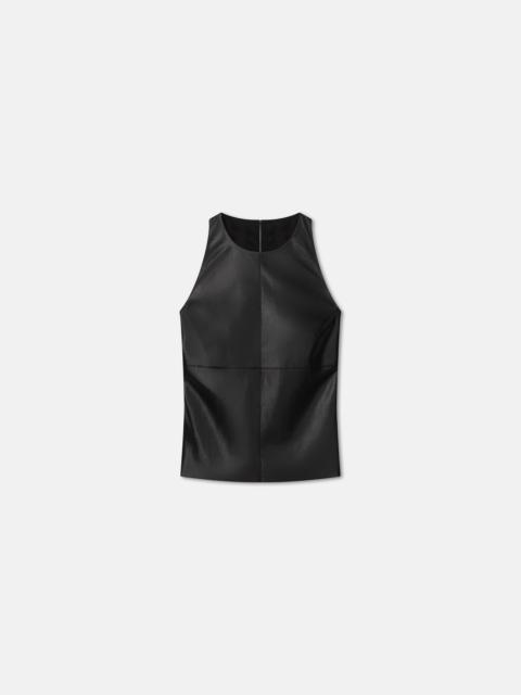 Okobor™ Alt-Leather Sleeveless Top