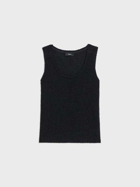 Theory Tiny Tank in Bouclé Jersey
