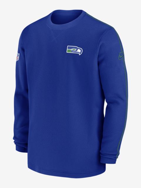 Nike Seattle Seahawks Logo Coach Men’s Nike NFL Long-Sleeve Top