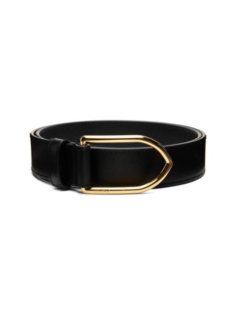 JACQUEMUS Black 'The Bambino' Belt