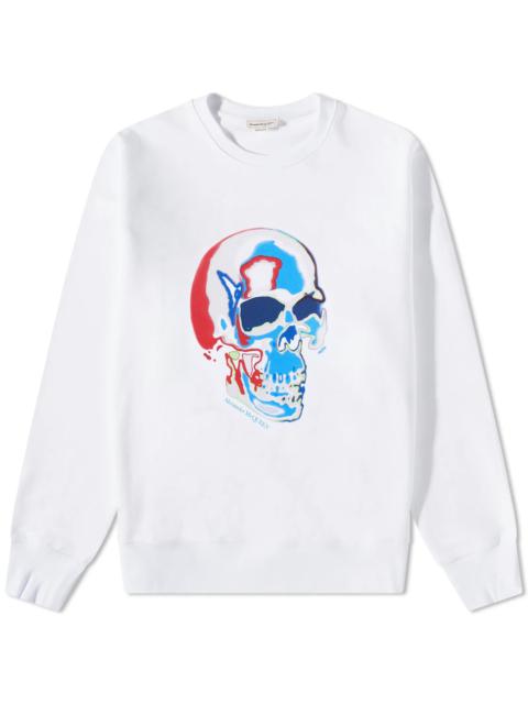 Alexander McQueen Alexander McQueen Solarized Skull Crew Sweat
