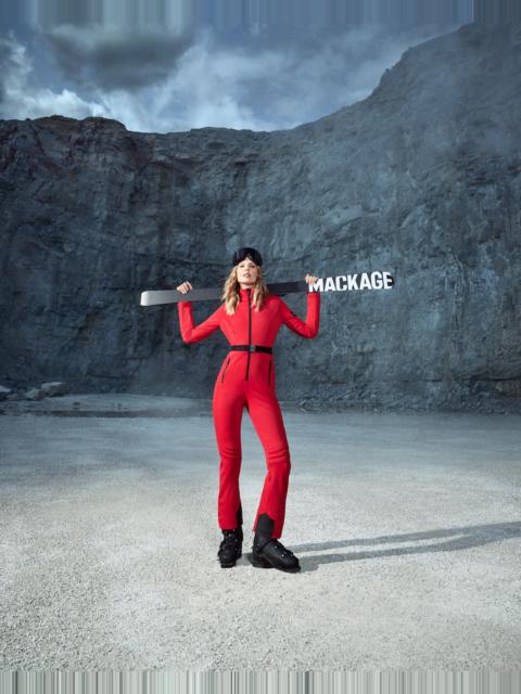 MACKAGE SHAWNA Techno fleece ski suit with articulated sleeves and knees