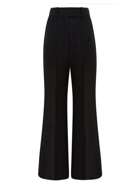 Zimmermann LUNA WOOL SILK FLARE PANT