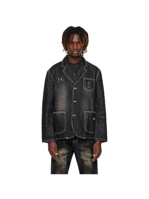 【Thug Club】 Naval Warfare Denim Jacket Naval Warfare Denim Jacket – thug club