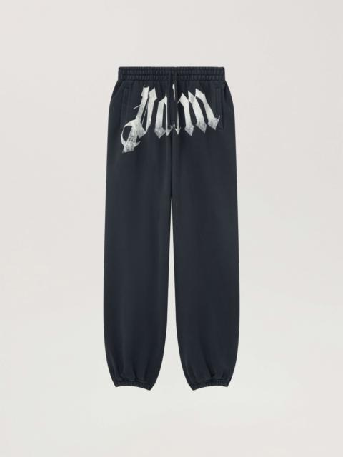 Palm Angels Big Waist Logo Sweatpants