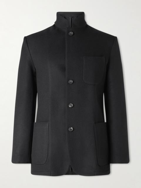SAMAN AMEL Nehru Wool Jacket