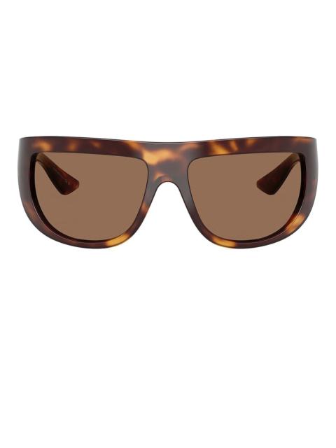 Oliver Peoples X Khaite Wraparound Sunglasses