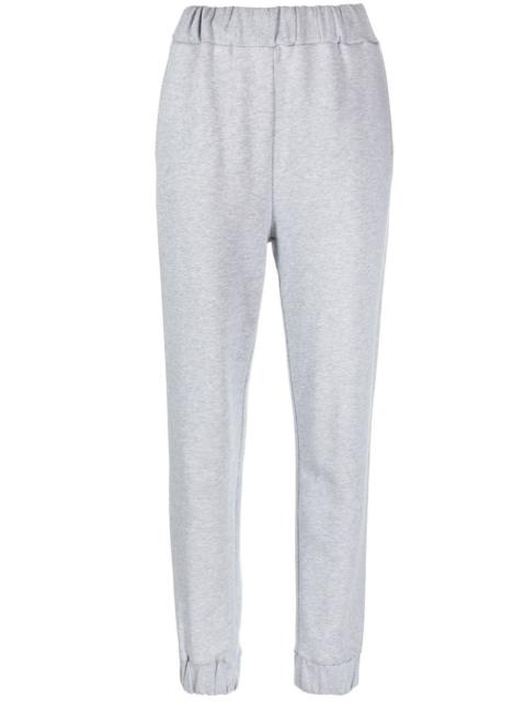 FABIANA FILIPPI melange-effect slim-cut trousers