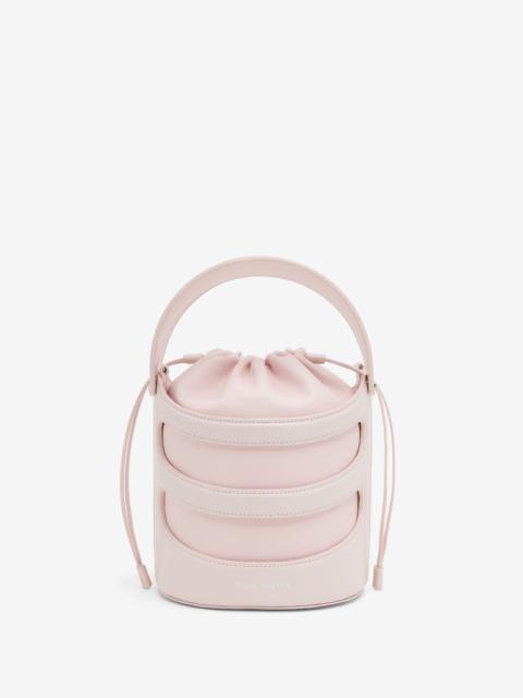 Alexander McQueen Women's The Rise Bucket in Venus Pink