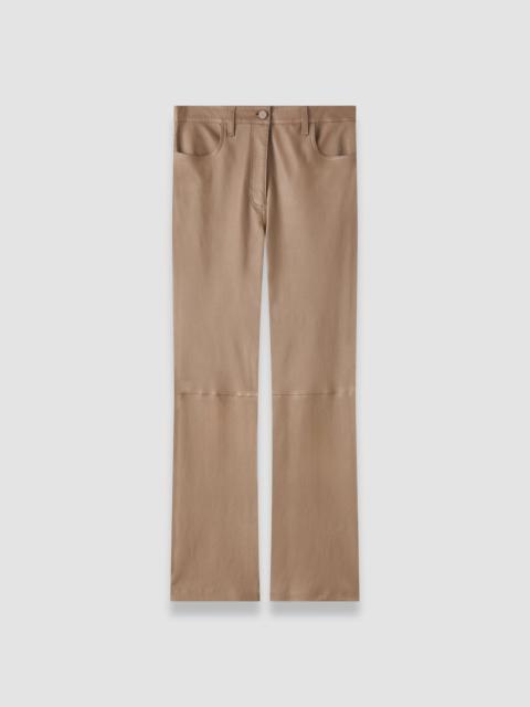 JOSEPH Duke Leather Stretch Trousers
