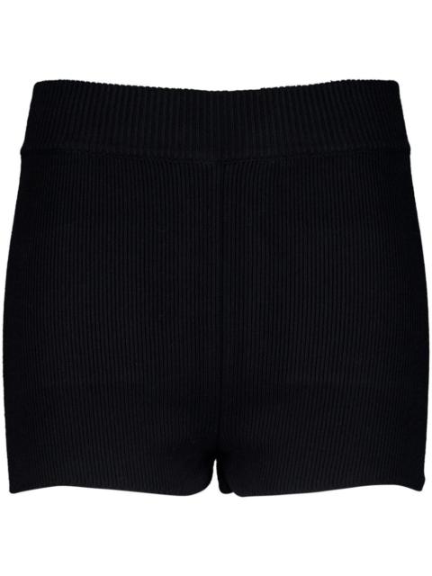 AMI Paris Ami de Coeur mini shorts