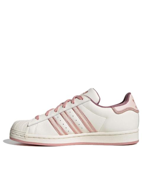 (WMNS) Adidas Originals Superstar Shoes 'Cream White Pink' IE5528