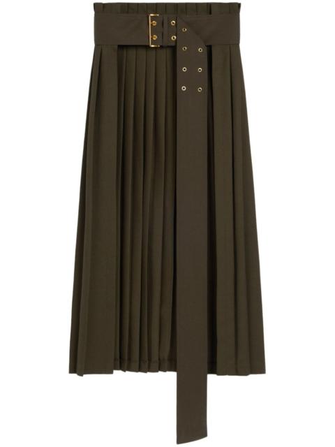AMI Paris pleated skirt